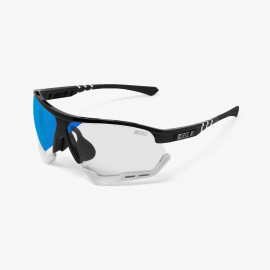 AEROCOMFORT XL SCNXT Photochromic Blue Mirror Black Gloss