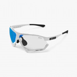 AEROCOMFORT XL SCNXT Photochromic Blue Mirror White Gloss