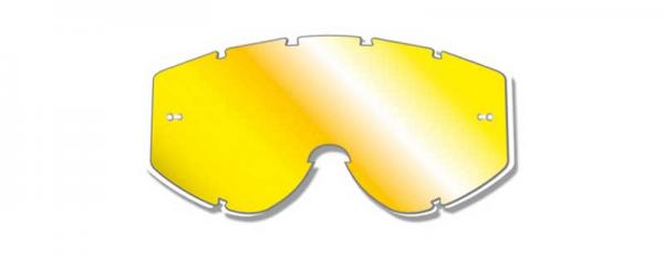 LENS ANTISCRATCH + ANTIFOG - YELLOW MULTILAYERED