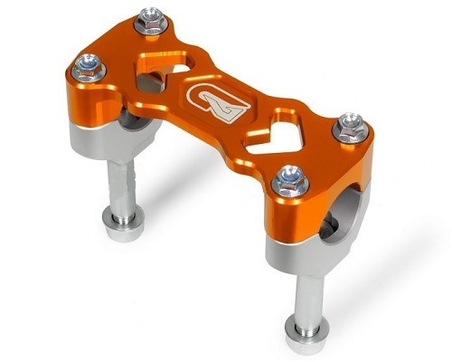 SUPPORTI MANUBRIO REPLICA KTM ARANCIO