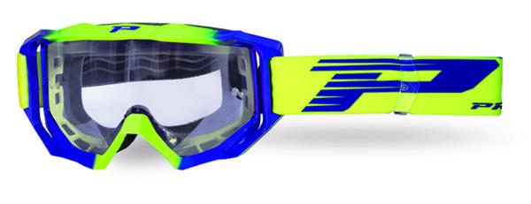 Goggle 3200-325 TR fluorescent yellow / electric blue