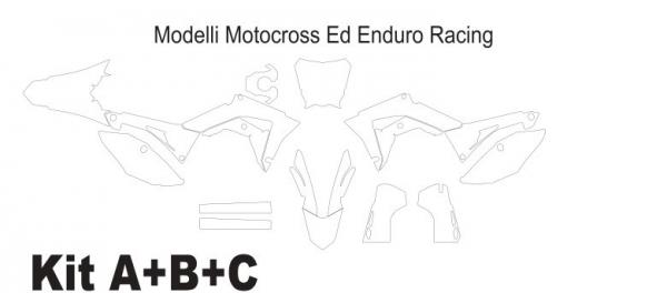 Modelli motocross ed enduro rencing minicross