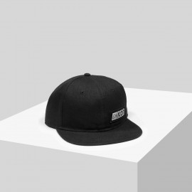 SQUADRA SNAPBACK CAP-Black one size fits all black