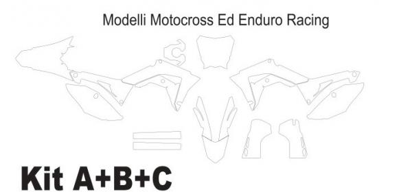 Modelli motocross ed enduro rencing