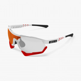 AEROTECH XL SCNXT Photochromic Red Mirror White Gloss