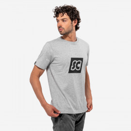 SC-MONOGRAM T-SHIRT S-M-L-XL-2XL grey