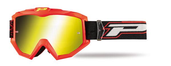Goggle 3204-311 FL fluorescent red opaque