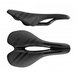 MENS ELAN SHORT NOSE POWER ERGO DESIGN SADDLE  Black