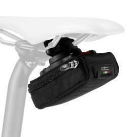ELAN 230 SMALL QUICK RELEASE CYCLING SADDLE BAG  Black