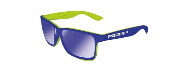 Occhiali da sole 3605-264 bicolore blu/giallo fluo