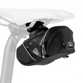 HIPO 550 MEDIUM QUICK RELEASE CYCLING SADDLE BAG  Black