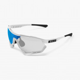 AEROTECH XL SCNXT Photochromic Blue Mirror White Gloss