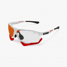 AEROCOMFORT XL SCNXT Photochromic Red Mirror White Gloss