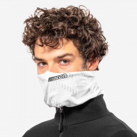 SQUADRA MULTI SCARF -White one size fits all black