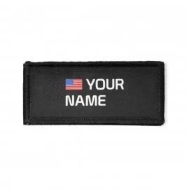 CUSTOM NAME PATCH  Black