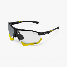 AEROCOMFORT SCNXT Photochromic Silver Mirror Black Gloss