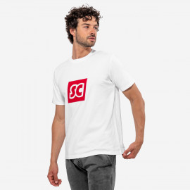 SC-MONOGRAM T-SHIRT S-M-L-XL-2XL white