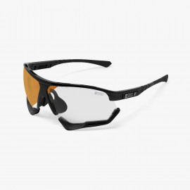 AEROCOMFORT XL SCNXT Photochromic Bronze Mirror Black Gloss